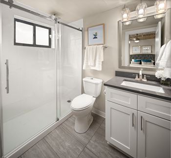 White bathroom